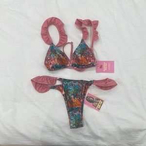 Poison Ivy StrawberryMilkMob Bikini Size Small Brand New